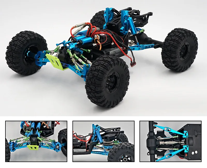 Wltoys 12428 12423 RC автомобиль все обновления металлических деталей RC грузовик спереди и сзади дифференциал 12428-0011/0012/0013/0014 12428 запчасти