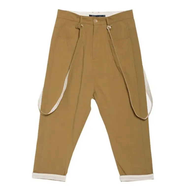 S-XXL новинка 2017 Мужская одежда модный дизайн Ретро стиль съемный ремень нагрудник