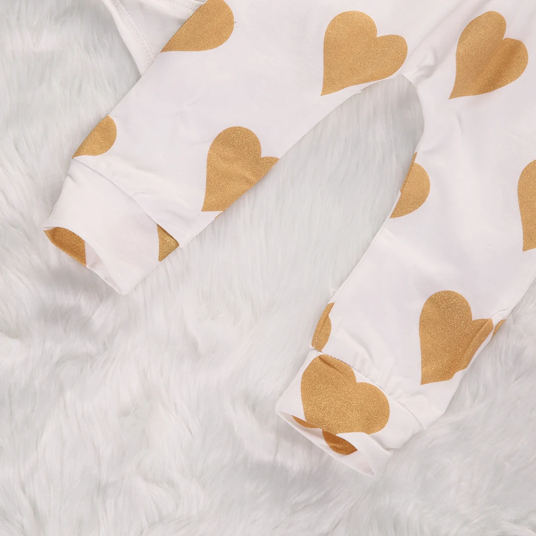 3 шт. детский хлопковый комбинезон с длинным рукавом и повязкой на голову |