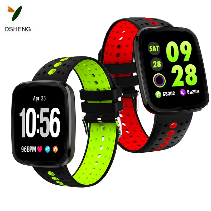 Moonlinks V6 Цвет экран водонепроницаемый smart watch Quick release Ремешок 2017 спортивные телефон