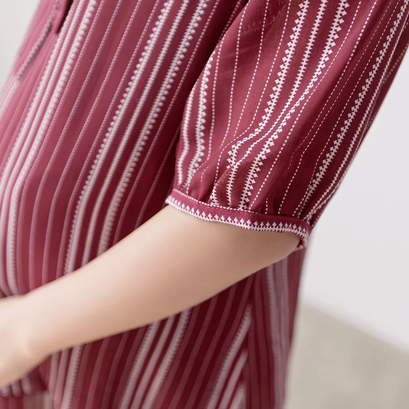 Summer Maternity Clothing Cotton Dress Gravida Dresses for Pregnant Women Pregnancy Clothes | Мать и ребенок
