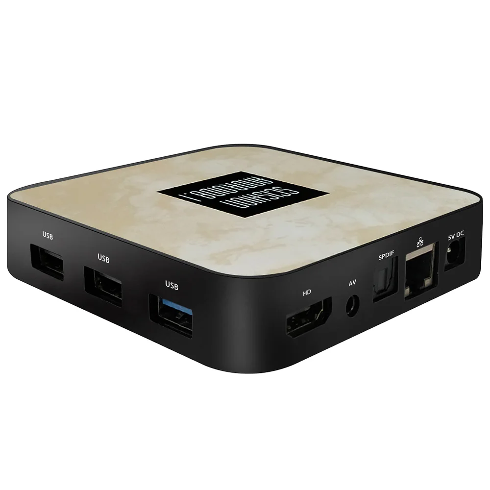 Смарт ТВ-приставка SCISHION RX4B RK3328 Android 8 1 4 Гб RAM + 32 ГБ ROM 2 4G WiFi 100 Мбит/с BT4.0 поддержка 4K