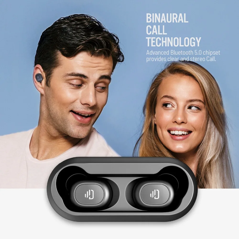 Dudios Zeus воздуха Bluetooth 5 0 True Беспроводной Наушники Hi Fi стерео звук мини in Ear с защитой