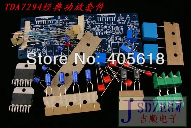 60 Вт + TDA7294 AMP Двухканальный аудио усилитель мощности комплект усилителей для