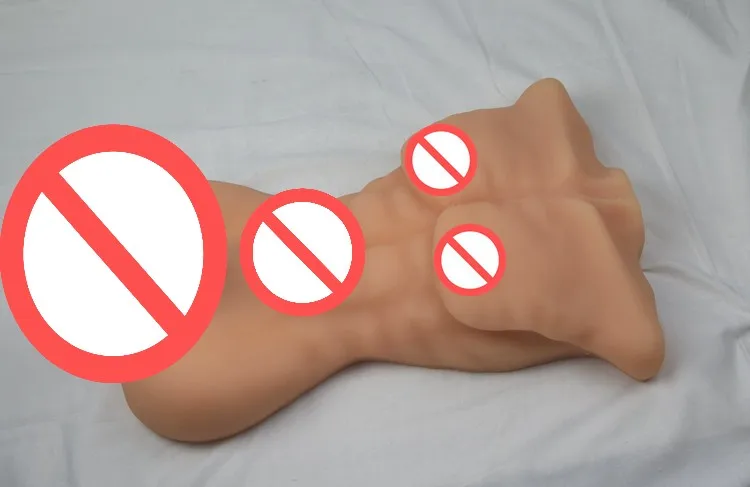 ML13 телесный цвет 3d мужской сексуальный торс кукла для женщин с большим