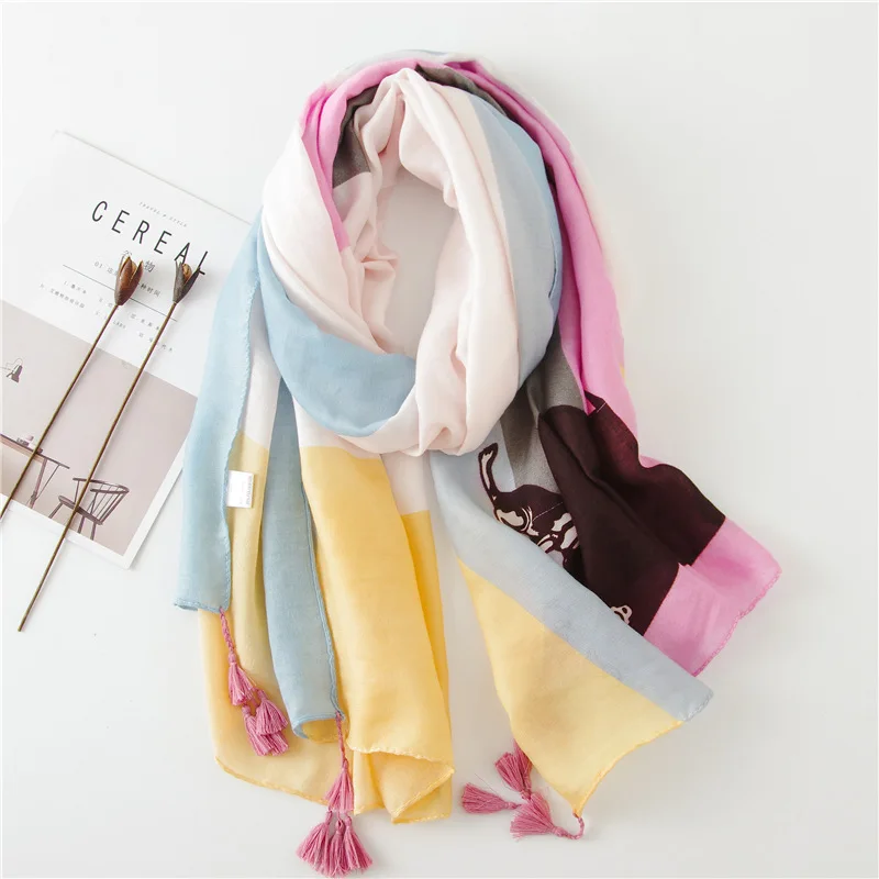 2019 женский модный геометрический клетчатый новый национальный ветрозащитный