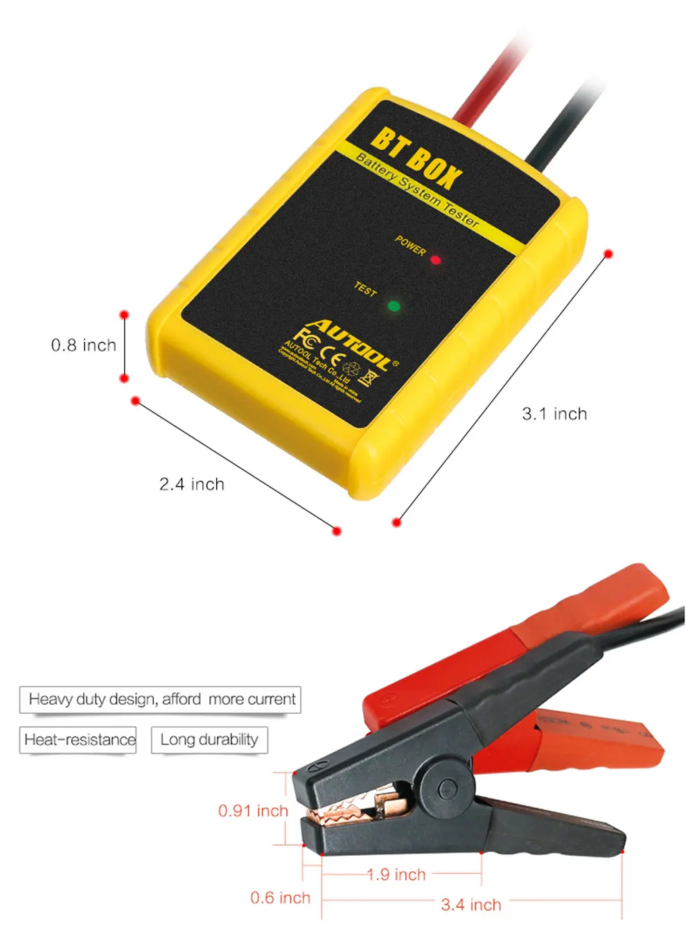 Новое поступление тестер батареи autool BT BOX Поддержка Android/IOS мощный функциональный анализатор автомобильных аккумуляторов