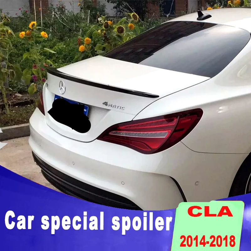 Спойлеры из углеродного волокна для benz CLA45 CLA W117 C117 220 200 250 260 2013 режимов спойлеры