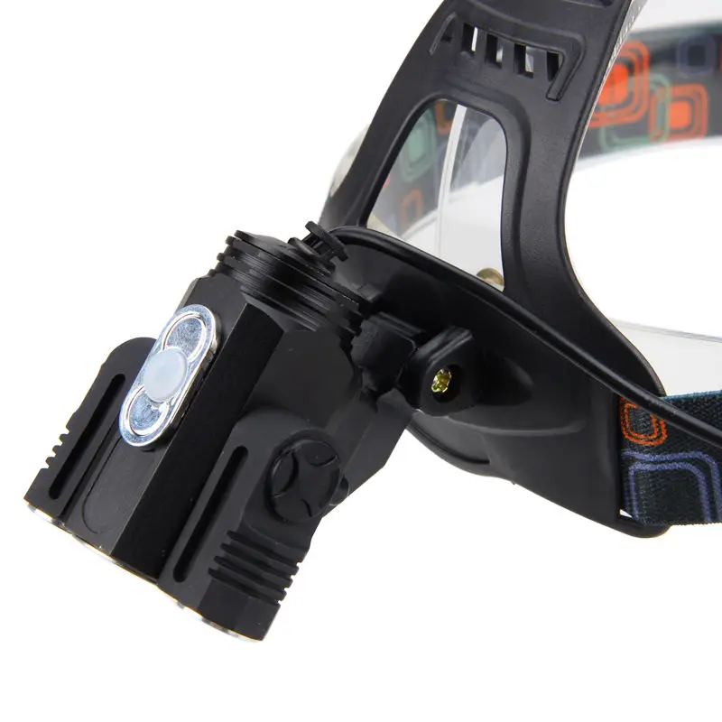 Налобный фонарь на велосипед 1200 лм 3 светодиосветодиодный T6 + 2R5|headlamp headlight|head lampxm-l