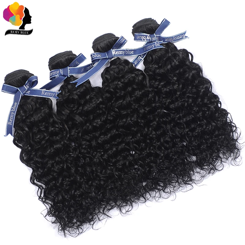 Remyblue индийские волнистые волосы Remy для наращивания человеческие плетение пучки