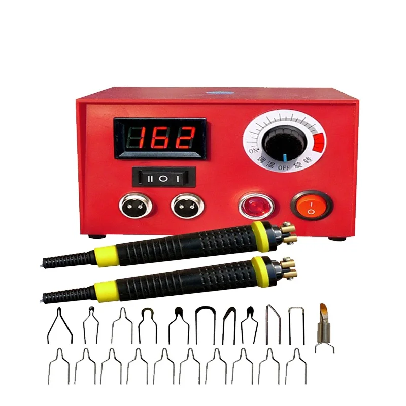 

100W digital temperature Multifunction gourd pyrography machine with 20pcs Pyrography iron Tips +1pc pen head