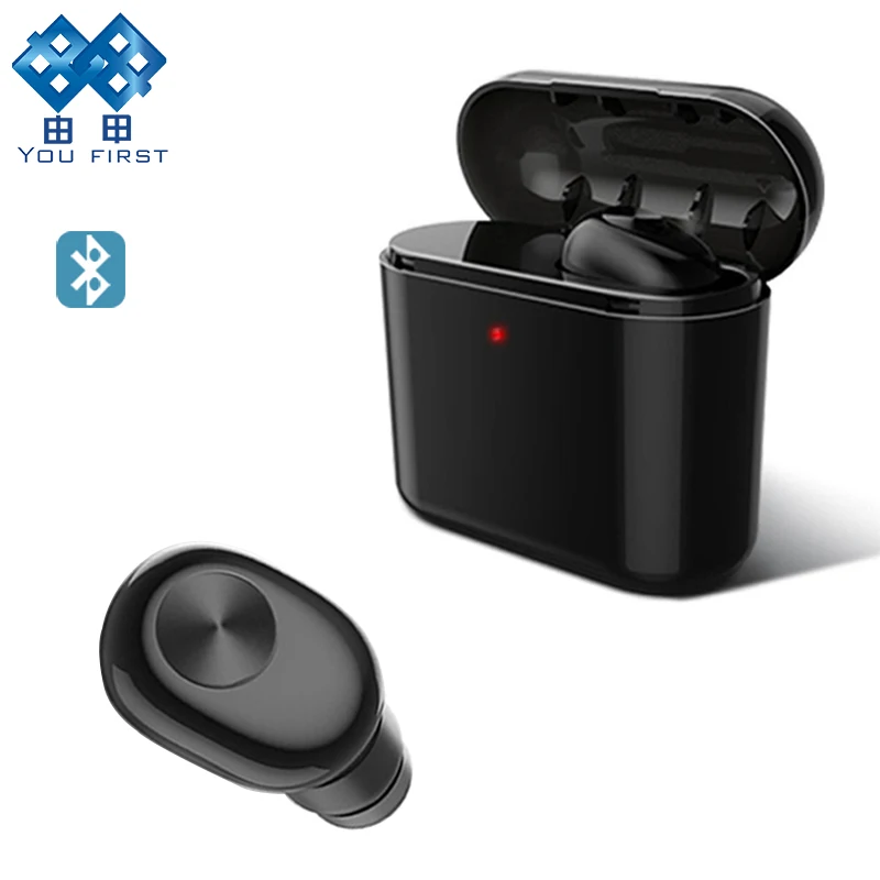 Беспроводные наушники YOU FIRST Bluetooth мини гарнитура с микрофоном Спортивные для iPhone
