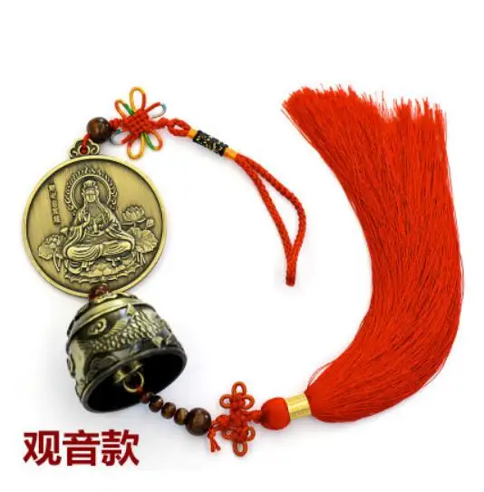Blessing Good Luck медный фэн шуй колокольчик ветра Традиционный китайский висячий Колокольчик для домашнего декора автомобильные подвесные аксессуары - Цвет: style 4