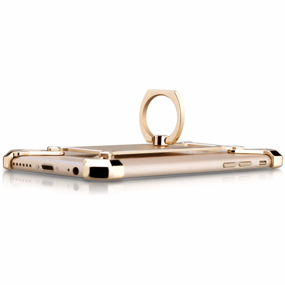 Nillkin Для iphone 6s Металлическая Крышка Бампер Bardes DIY Алюминиевого сплава задняя с