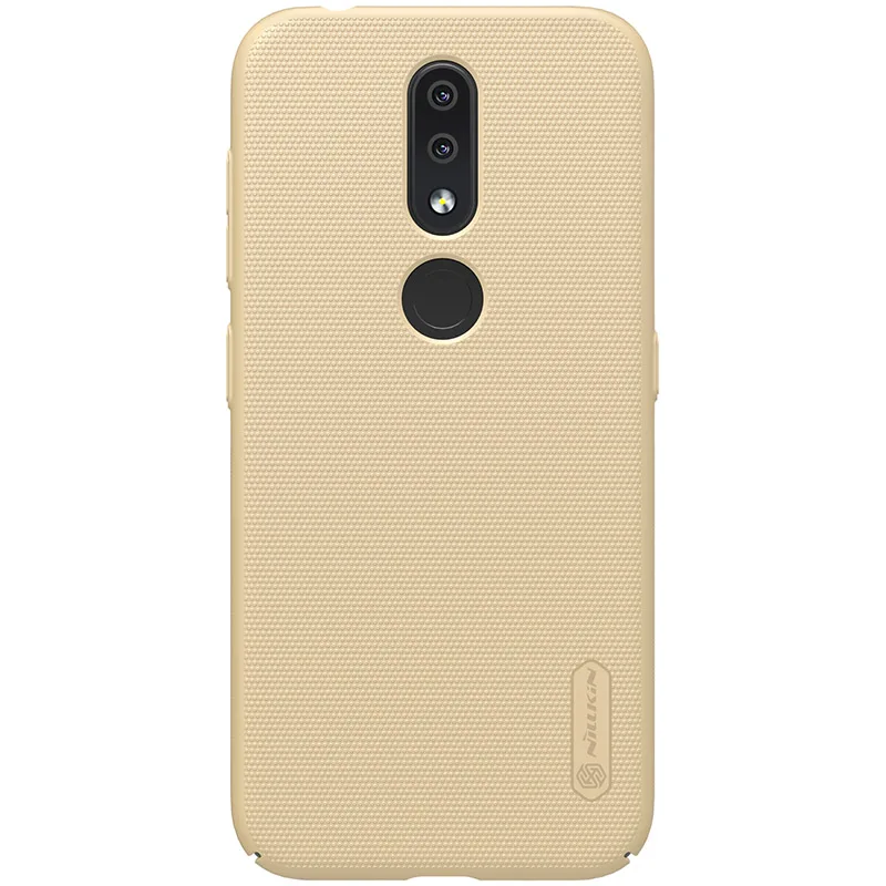 Nilkin для Nokia 4,2 чехол Nillkin матовый Жесткий PC Пластиковый чехол для смартфона чехол s для Nokia 4,2 оболочка - Цвет: Gold