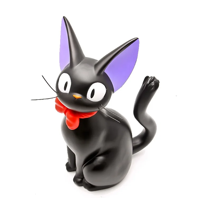 Studio Ghibli с рисованным аниме Кики Услуги Kiki кошка 26 см модели игрушки ПВХ Фигурки