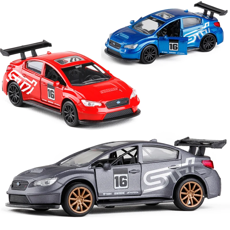 Лучшие продажи 1:32 Subaru STI супер ЗАПУСК сплава Модель автомобиля моделирование