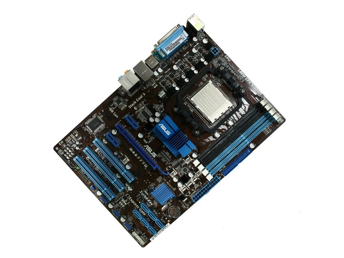Б/у для Asus M4A77TD оригинальная настольная материнская плата 770 разъем AM3 DDR3 16 ГБ SATA II
