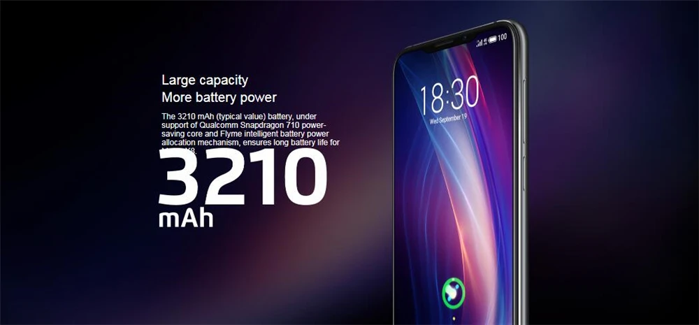 Meizu X8 Global Vesion, 4 ГБ, 64 ГБ, 4G, LTE, Смартфон Snapdragon 710, четыре ядра, 6,15 дюймов, МП и МП, двойная задняя камера, gps телефон