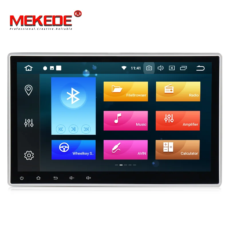 Автомобильный мультимедийный плеер PX5 Android 8 0 2Din 10 1 дюймов Радио Стерео DVD для