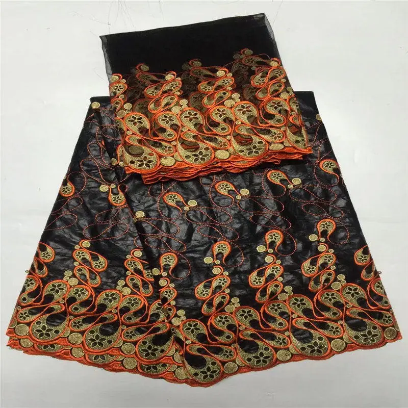 2018 Новая африканская Базен Riche Кружево Ткань Африканский высокое качество Getzner