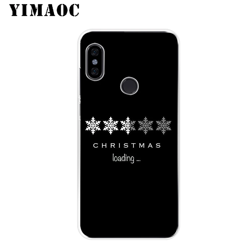 Мягкий силиконовый чехол YIMAOC Merry Christmas Beard для Xiaomi Redmi 6 6A 5A 5 S2 Puls Note 8 7 4X4 4A Pro Go |