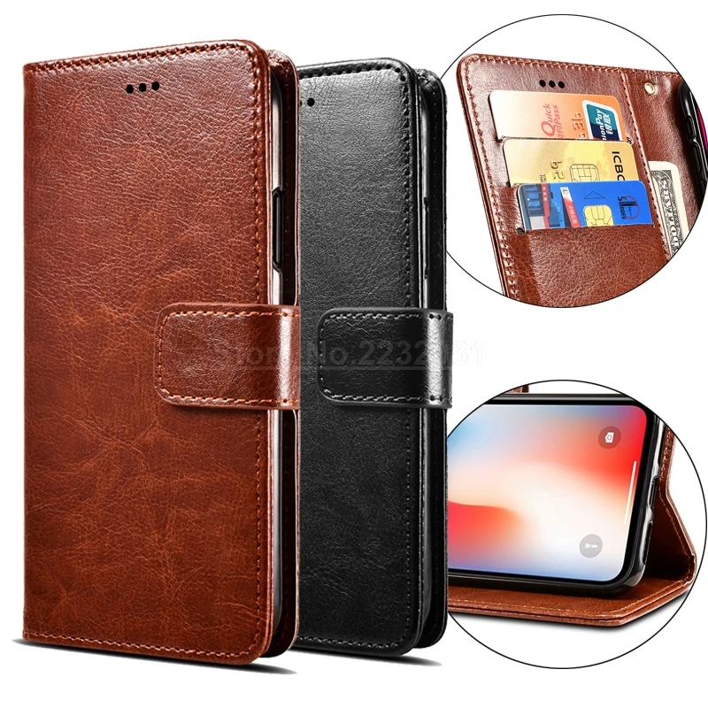 

For Honor 7A Pro Case Cover Luxury Leather Phone Case For Huawei Honor 7 A Pro Protective Flip Case Original Huawey Wallet Case