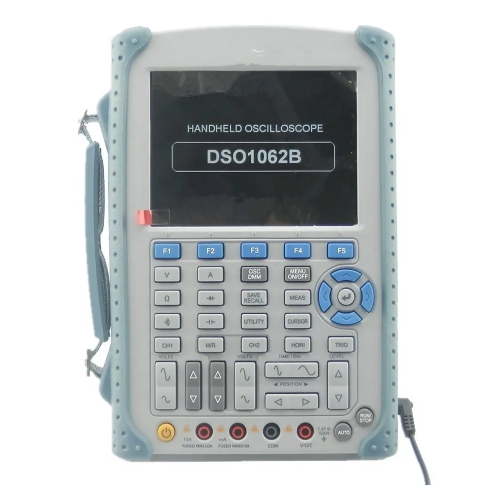 DSO1062B цифровой Ручной осциллограф мультиметр 2CH 60 МГц 1Gsa/S частота дискретизации 1