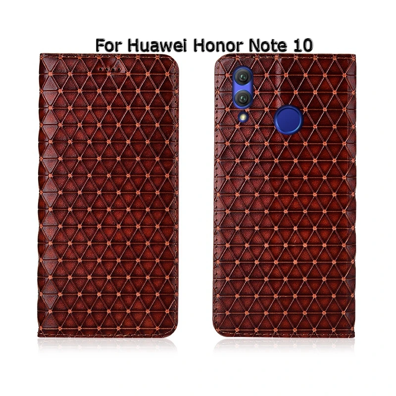 Мода Стенд флип чехол для телефона Huawei Honor Note 8 10 натуральная кожа коровы карты