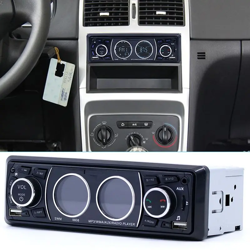 Bluetooth автомобильный радиоприемник автомобиля MP3 беспроводной проигрыватель DC 12 V