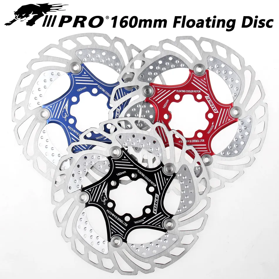 

Mountain Bike Rotor Cooling Disc Heat Dissipation Brake 160/180/203mm Heat sink Floating bicycle Brake rotor RT99 RT8