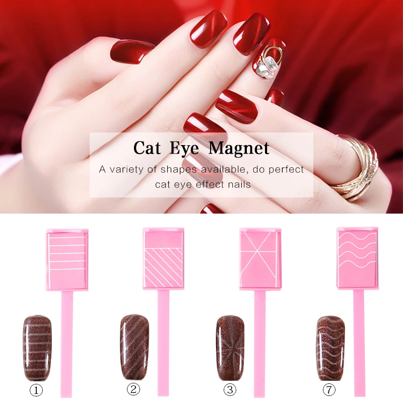 Магнитная палочка Гель-лак кошачий глаз Лаковая линия полоска эффект
