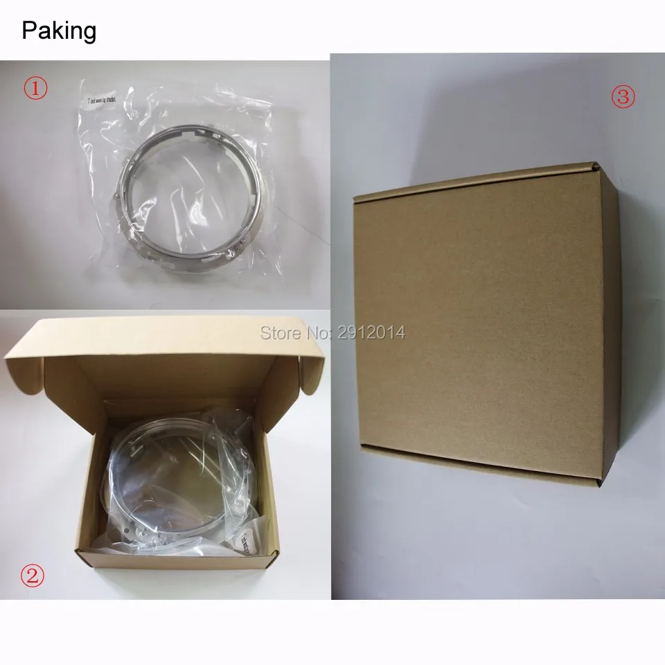 Цельнокроеное кольцо из нержавеющей стали с 7 дюймовым кронштейном для фар