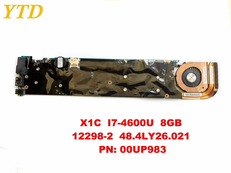 Оригинальный Для Lenovo X1C Материнская плата ноутбука I7-4600U 8 Гб 12298-2 48.4LY26.021 PN