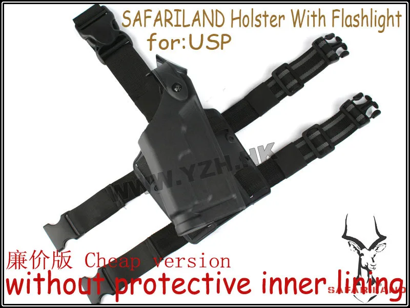EMERSON Тактический капельки кобура для USP страйкбола с фонариком BD2292|emerson holster|usp