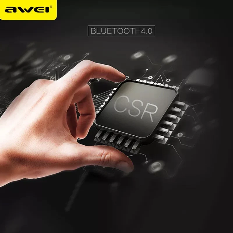 Awei A825BL Bluetooth наушники беспроводная гарнитура металлические мини-наушники с