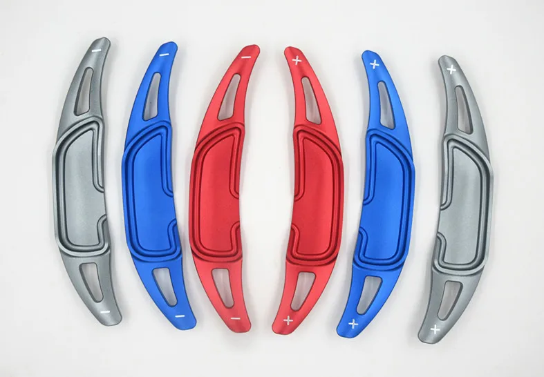 

TTCR-II New 2 pcs Steering Wheel Shift Paddle Extension Shifters For Mercedes Benz AMG A45 CLA45 C63 GLA45 GLS63 GLE63 G63 Cover