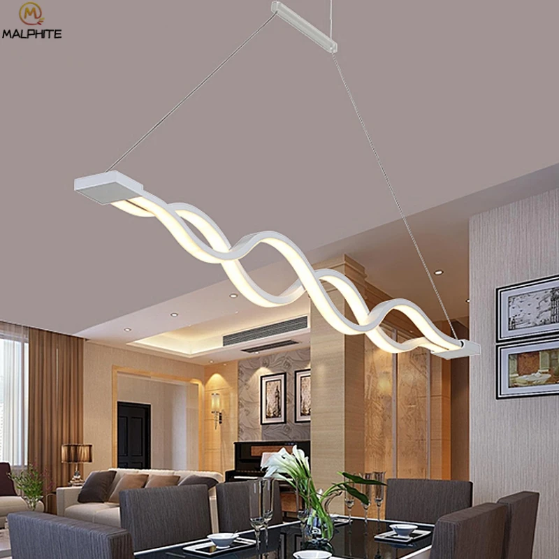 

Creative Aluminum pendant lights Led modern for dinning room suspension pendant lamps home Kitchen lighting deco hanging fixture