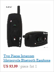 Водонепроницаемые лыжи катание на лыжах домофон мотоцикл Bluetooth шлем гарнитуры 5 гонщиков велосипед Intercomunicador мото домофон с MP3