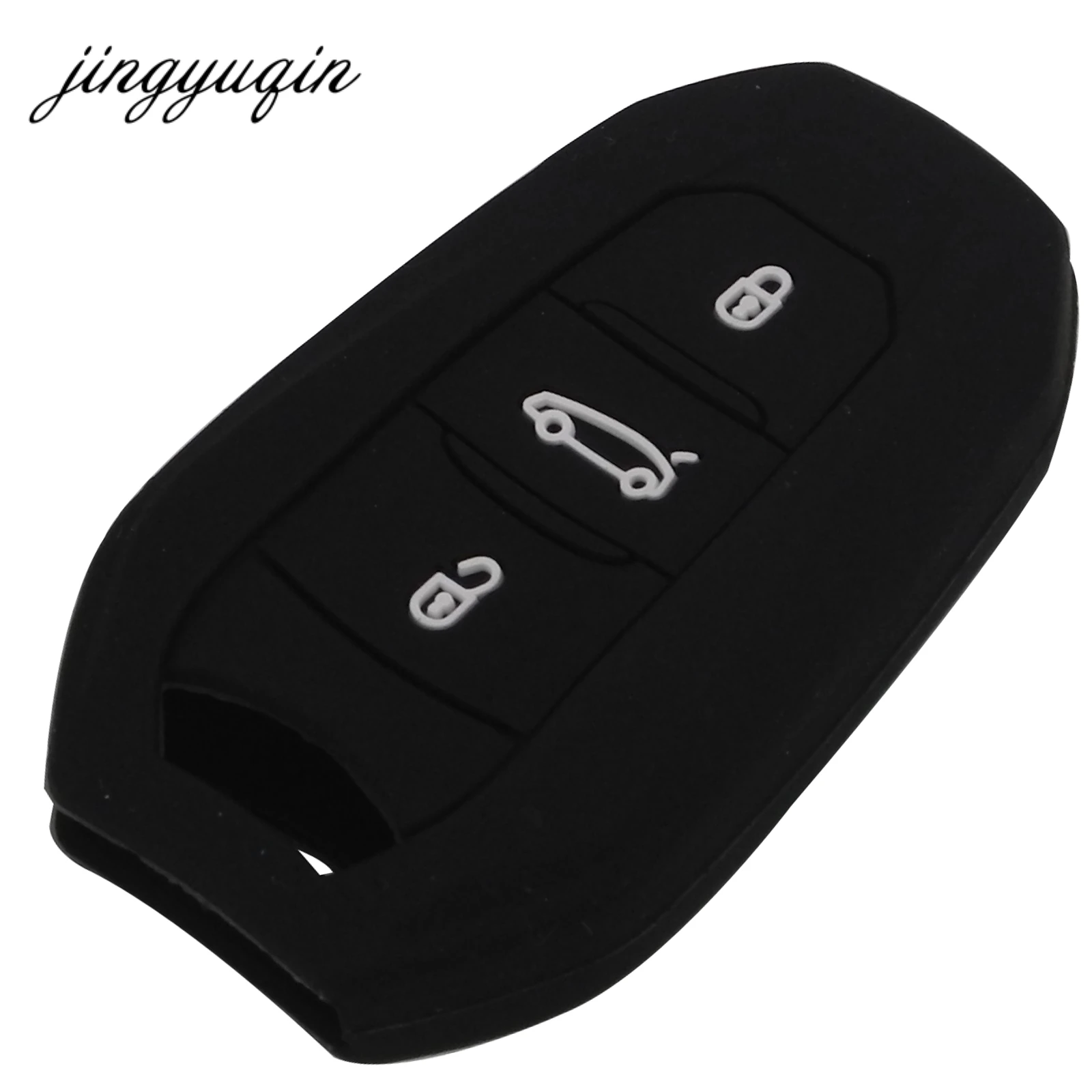 Силиконовый чехол для дистанционного ключа от машины jingyuqin Citroen C5 C6 C4L CACTUS C3XR DS6 DS5L