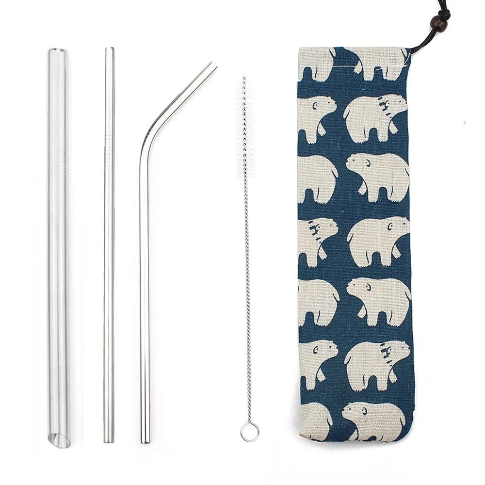 Многоразовые для питья кофейная чайная солома 304 нержавеющая сталь