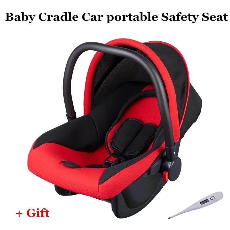 2017 Brand Newbore Cradle Car Safety Seats Adjustable Baby Car Portable Basket Three-point Harness Free Drop Ship Wholesale