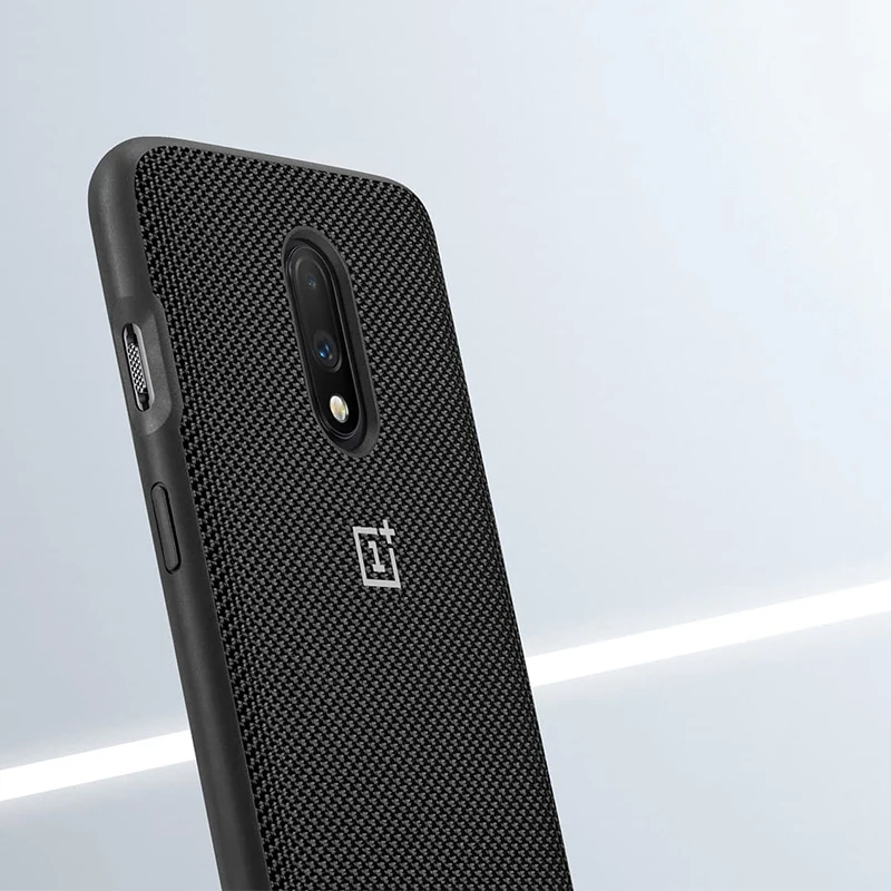 Чехол для OnePlus 7 Оригинальный чехол 100% Oneplus Pro защитный нейлоновый с песчаником one
