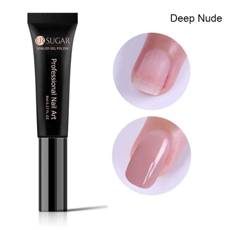 UR-05 Ur Sugar Fibernails для наращивания ногтей, акриловые наконечники, стекловолоконная форма для ногтей, быстрое расширение, маникюрный салонный инструмент, УФ-гель - Цвет: UR-05