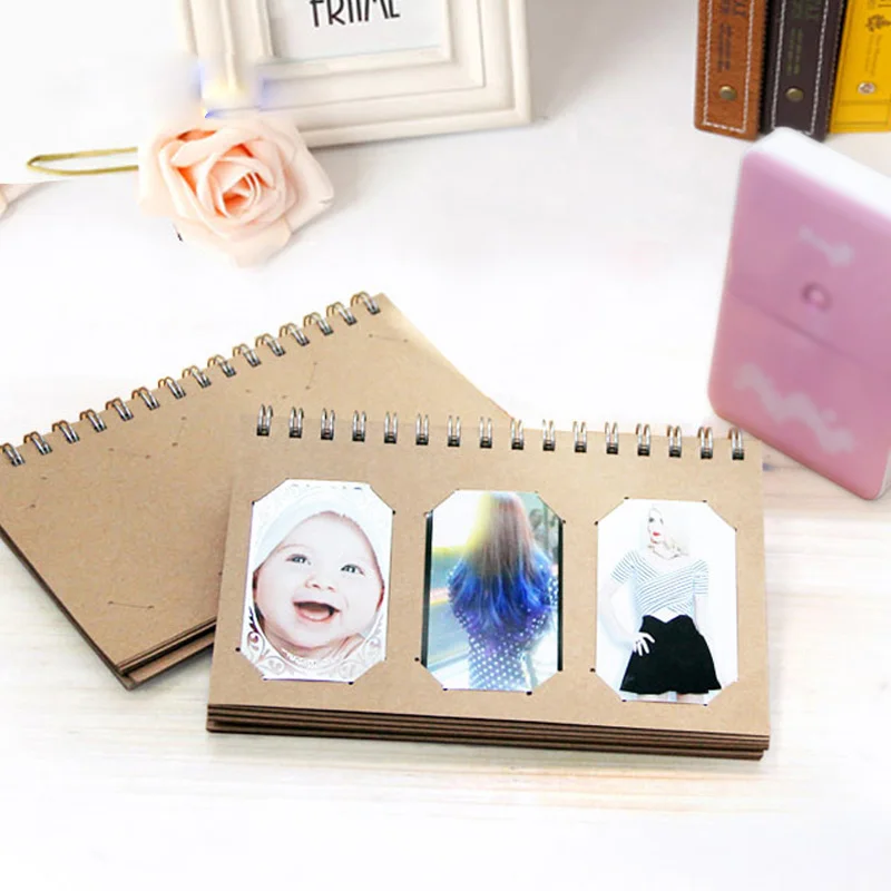 60 карманов Настольный фотоальбом для Fujifilm Instax Mini 9 8 пленка 3 дюйма фотобумага