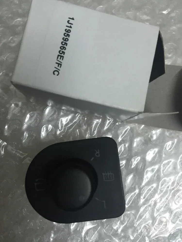 free shipping Adjust knob side mirror switch for Volkswagen VW New Beetle Jetta Passat B2 B3 Golf 4 OE:1J1 959 565E/1J1959565E | Автомобили