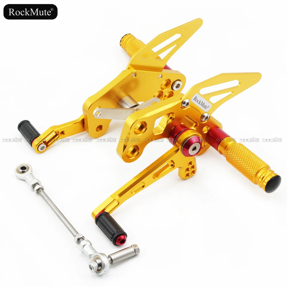 

Motorcycle Rearsets For Kawasaki Z125/Pro 2016 2017 2018 2019 CNC Adjustable Footrest Foot Pegs Shift Lever Brake Pedal Rear Set