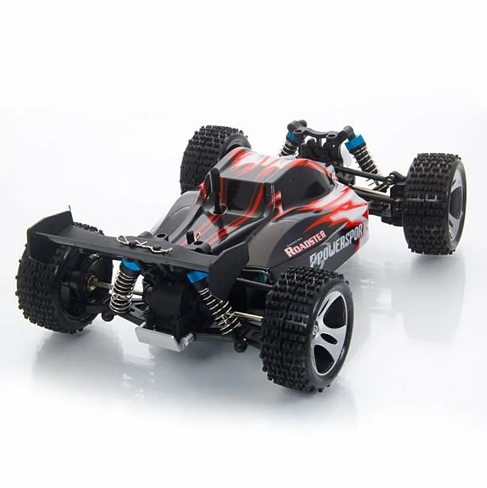 WLtoys A959 высокоскоростной вихревой 4-канальный 1:18 2,4 ГГц 4WD Электрический Радиоуправляемый автомобиль внедорожный багги автомобиль