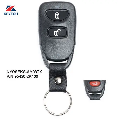 KEYECU дистанционный ключ бесключевого входа Fob передатчик для 2010 2013 Kia Soul 95430
