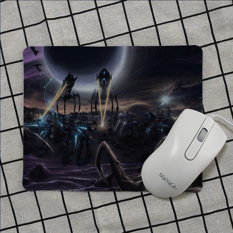 Высококачественный Прочный резиновый коврик для мыши Maiya игр StarCraft гладкий
